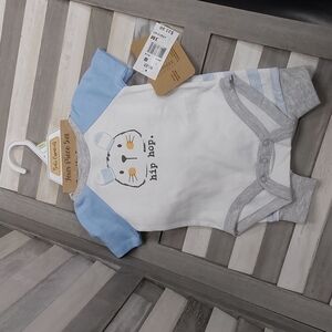 4‑Piece Bunny Baby Outfit Set – Onesie, Pants, Socks & Hat | 3 Months